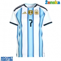 Argentina Rodrigo De Paul #7 Domaci Dres za Ženska SP 2026 Kratak Rukav